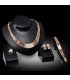 SET685 - Elegant 18K Gold Plated Jewellery Set